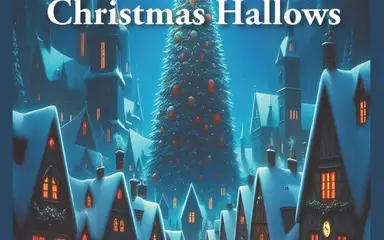 un libro "cuentos de navidad